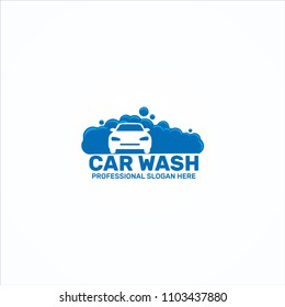 Design-Template-Element für das Design von Autowasch-Logos. Vektorlogotype
