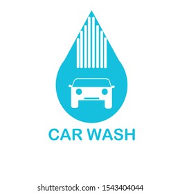 Car Wash Logo Design and Template. car wash symbol icon.