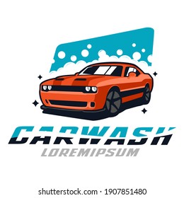 Car Wash Logo Design Template