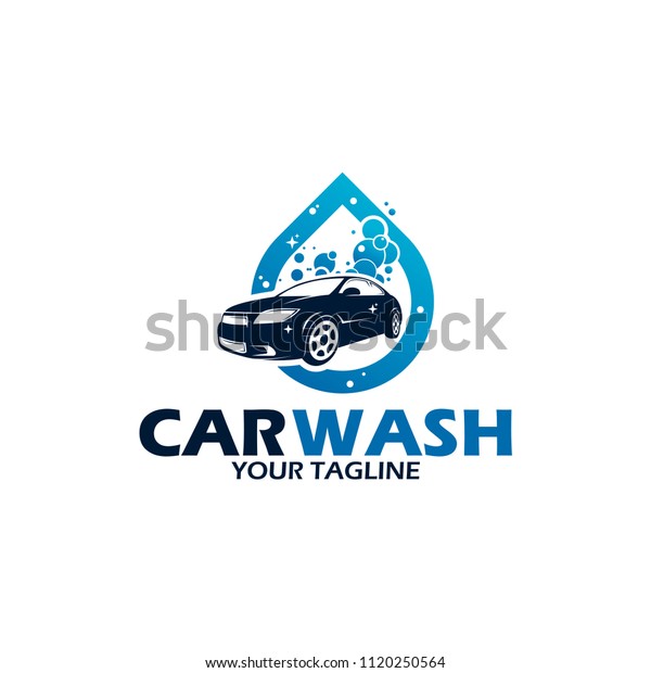 car wash logo\
design template\
illustrator