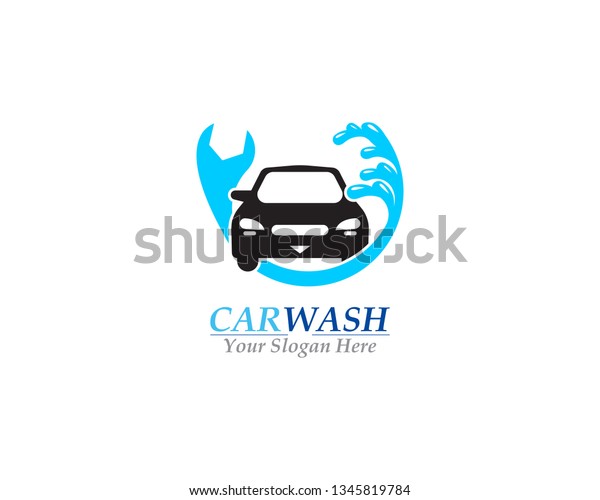 Car Wash logo design\
template vector