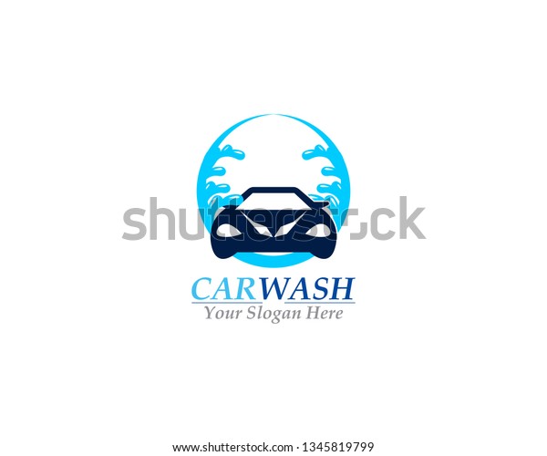 Car Wash logo design\
template vector