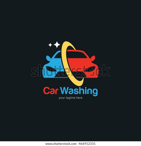 Car Wash\
Logo Design Template. Vector\
Illustration