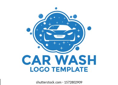 Car Wash Logo design vector, Car wash logo icon ,Template logo