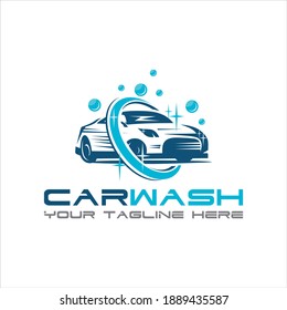 Car wash logo design vector Template, Car Wash Logo, Cleaning Car, Washing and Service Vector Logo Design.