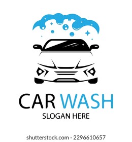 car wash logo design vector illustration