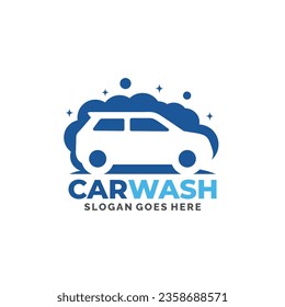  Car wash logo design vector