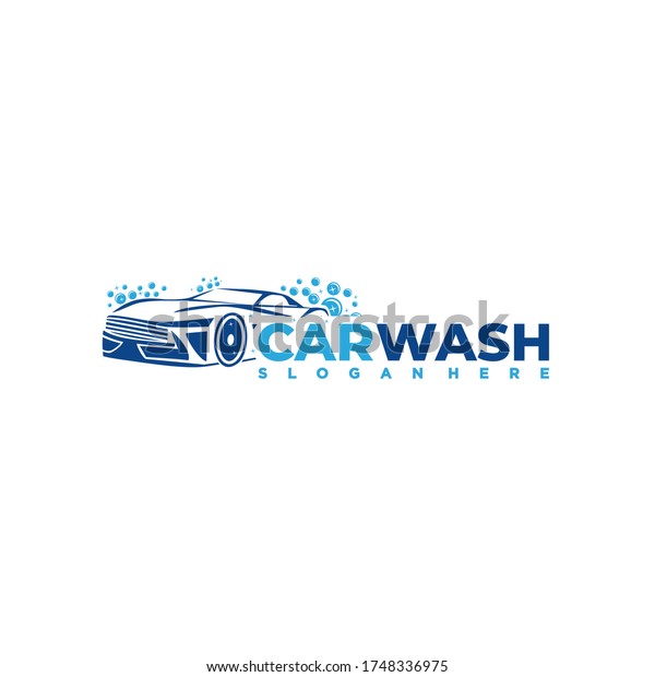 Car wash logo design\
vector inspiration