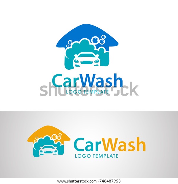 Car wash logo Royalty Free Vector Image - VectorStock