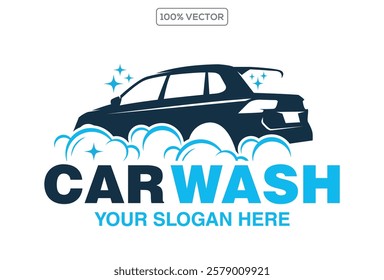 Car Wash logo designs, Automotive Cleaning logo Vector