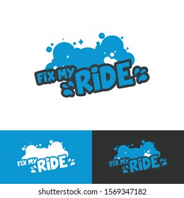 Car Wash logo designs concept vector, Automotive Cleaning logo 