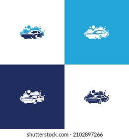 Car Wash logo designs concept vector, Automotive Cleaning logo template