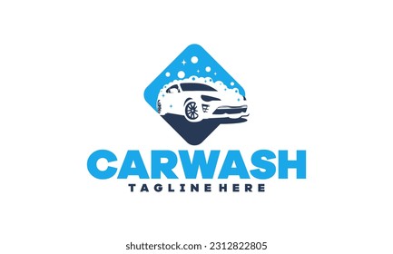 Car Wash logo designs concept vector, Automotive Cleaning logo template