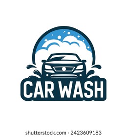 Car Wash logo designs concept vector, Automotive Cleaning logo template