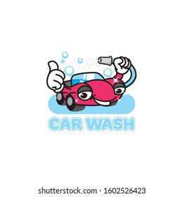 Car Wash Logo Icon Design Template Elements