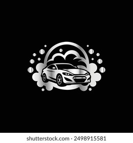 Car wash logo. Car wash icon. Car wash symbol. Vector illustration.