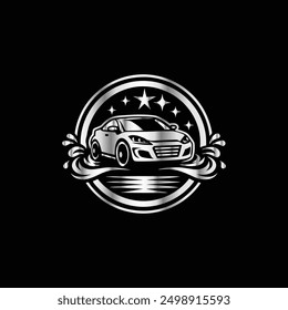 Car wash logo. Car wash icon. Car wash symbol. Vector illustration.