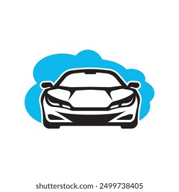 Car wash logo icon, vector illustration design