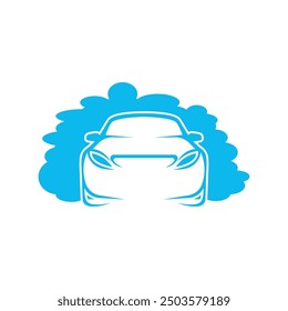 Car wash logo icon, vector illustration design