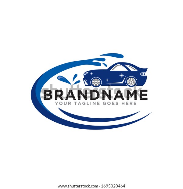 Car wash logo icon vector.
Modern design car wash logo illustration. Simple design on trendy
logo.