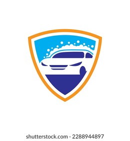 Car wash logo images illustration design
