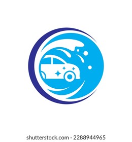 Car wash logo images illustration design