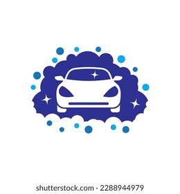 Car wash logo images illustration design