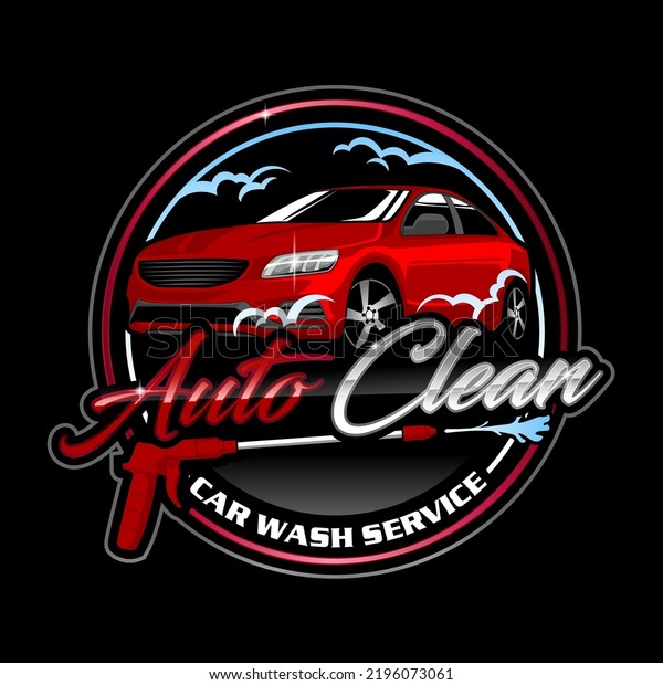 Car Wash Logo, Car service, Car Repair logo,\
Automotive Detailing	
