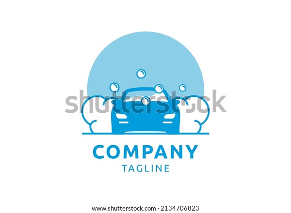 car wash\
logo, suitable for car cleaning\
services