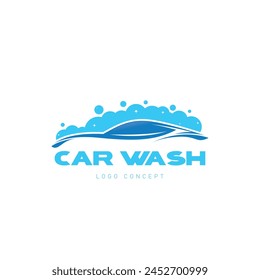 Car wash Logo Symbol Design Template Flat Style Vector