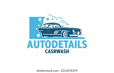 
Car Wash Logo Template Design, Car Wash Logo Template Illustration