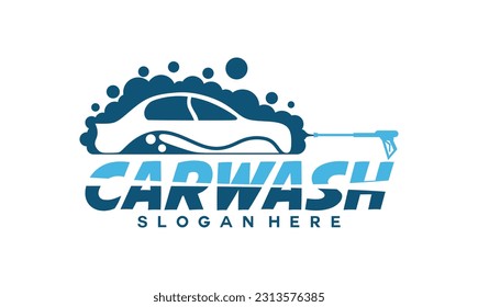 
Car Wash Logo Template Design, Car Wash Logo Template Illustration