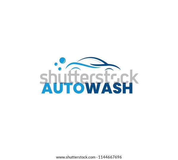 Car wash logo template
design