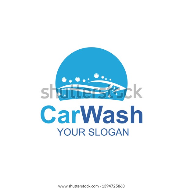Car wash Logo Template\
Design
