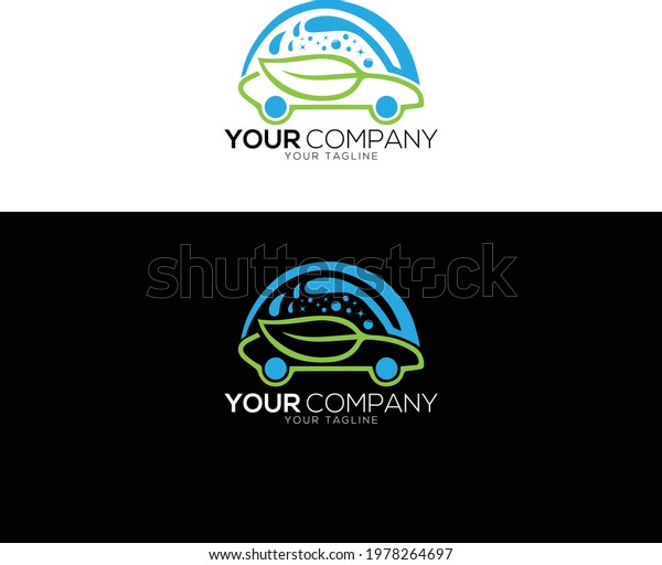 Car wash logo template\
design vector.