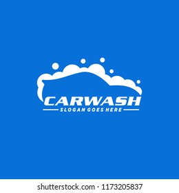 Car wash logo template vector