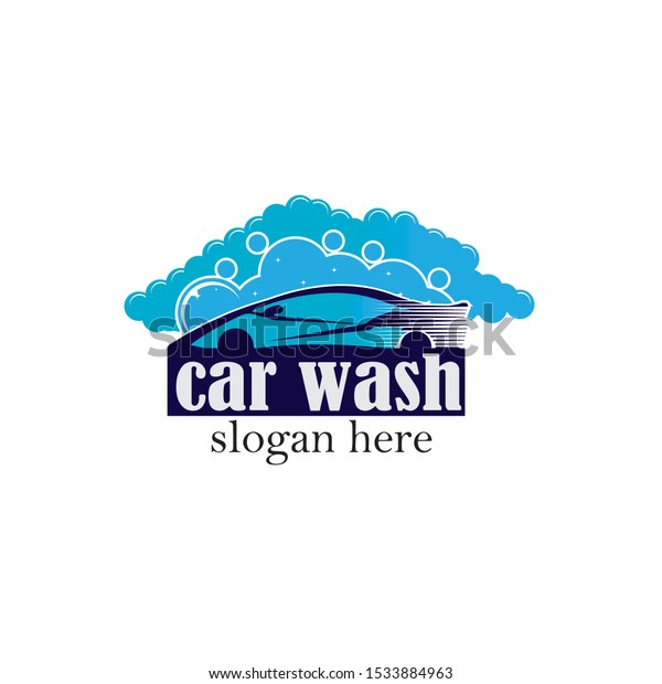 \
Car wash logo\
template vector\
illustration\
