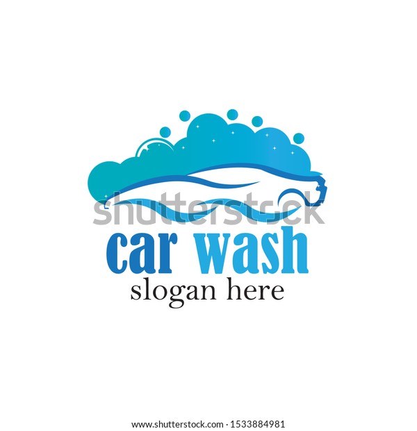 
Car wash logo
template vector
illustration
