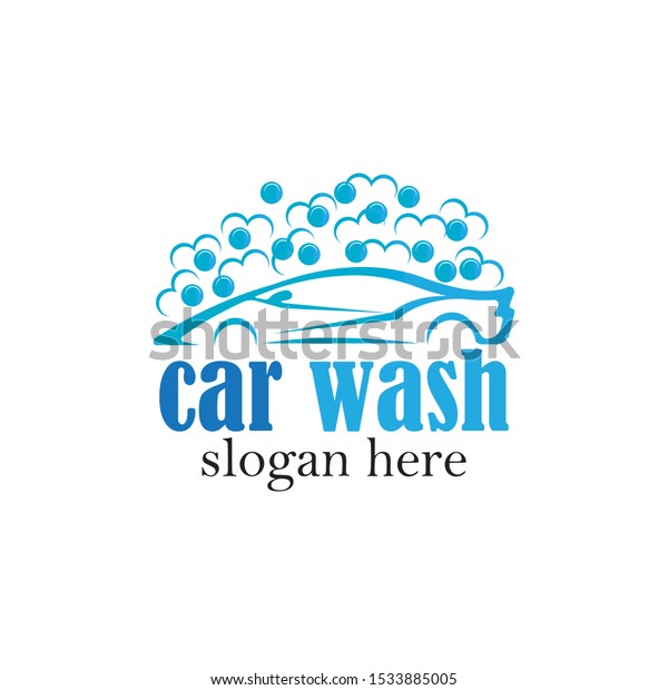 
Car wash logo
template vector
illustration
