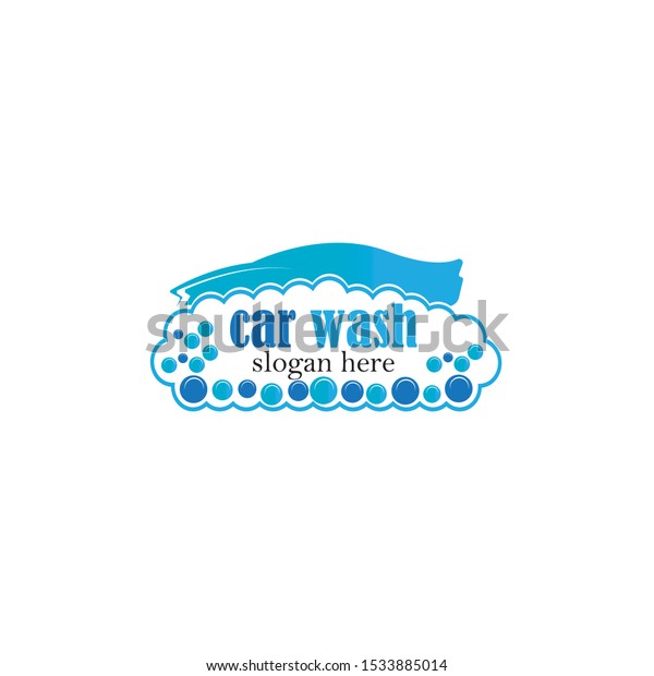 \
Car wash logo\
template vector\
illustration\
