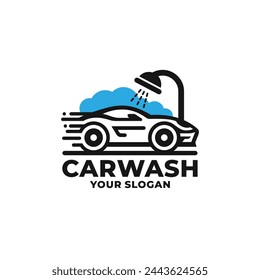 Autowasch Logo Vektor. EPS 10 editierbarer Vektor
