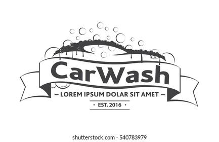 Car Wash logo. Vector and illustration. T-shirt design.