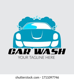 Car Wash Logo Vector Template