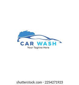 Car Wash Logo Vector Template