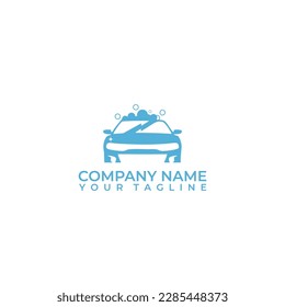 Car wash logo vector template.