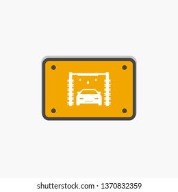 car wash machine icon