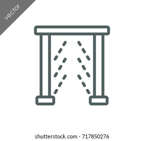 Car wash machine icon