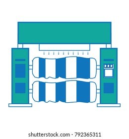 car wash machine icon