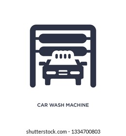 car wash machine icon. Simple element illustration from mechanicons concept. car wash machine editable symbol design on white background. Can be use for web and mobile.