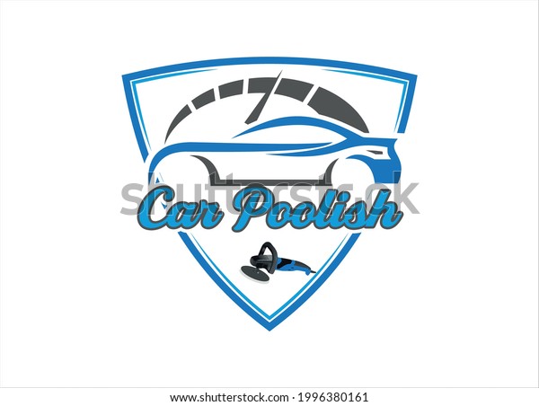 Car wash and\
polishing logo design\
template